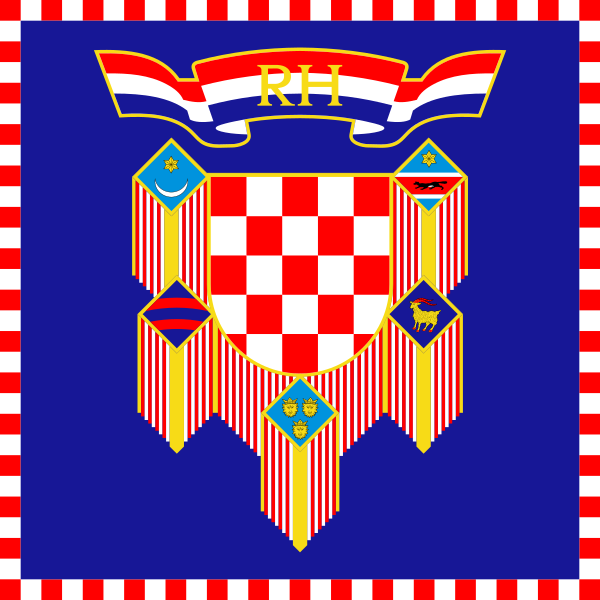 Flag Of The President Of Croatia