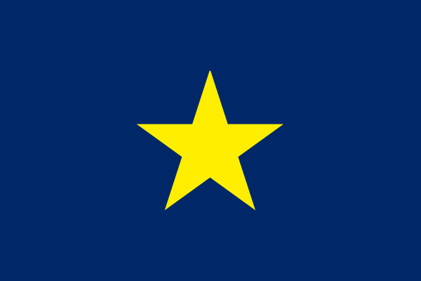 Flag Of The Republic Of Texas (1836–1839)