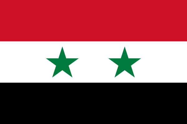 Flag Of The United Arab Republic (1958–1971), Flag Of Syria (1980–2024)