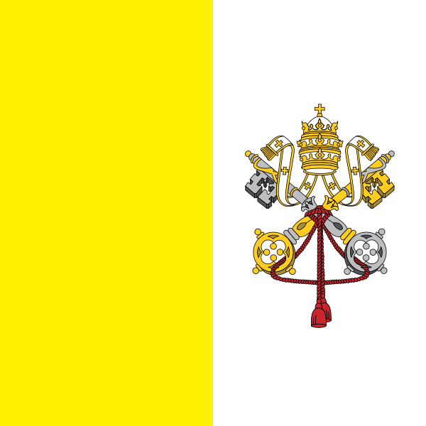 Flag Of Vatican City (2023–present)