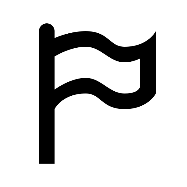 Flag Variant Outline