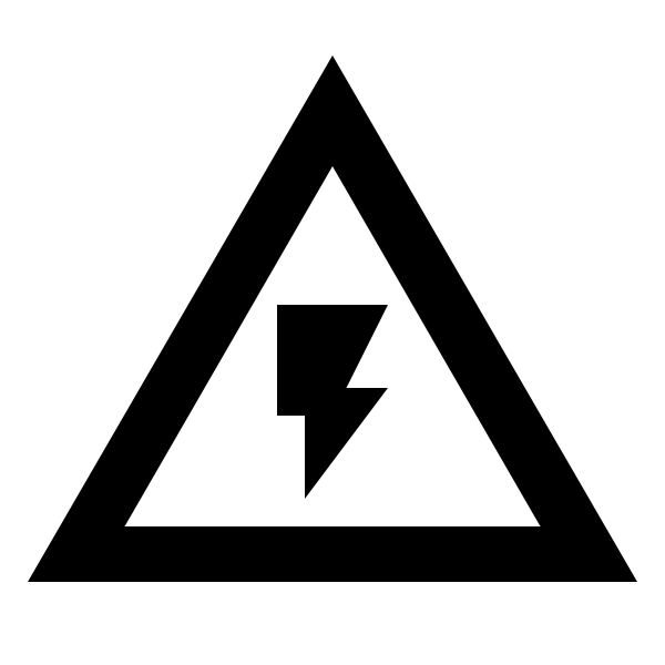 Flash Triangle Outline