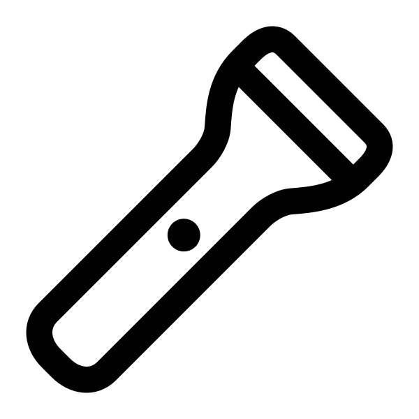 Flashlight Outline
