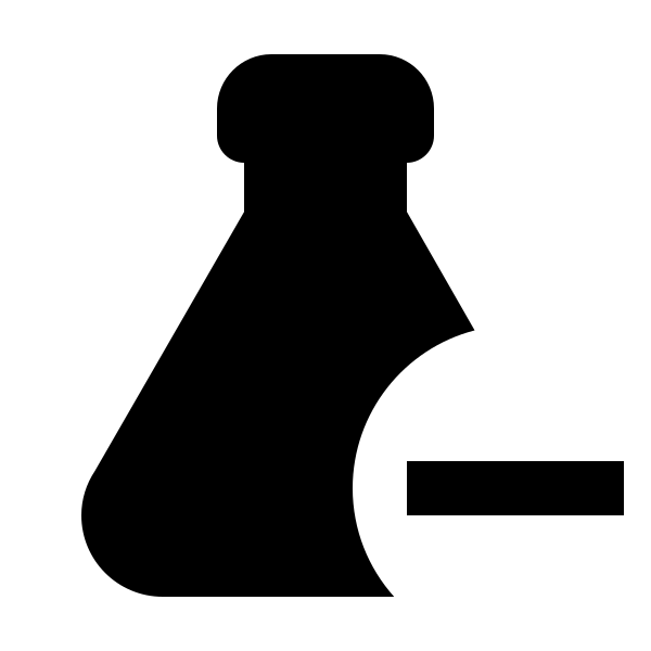 Flask Empty Minus