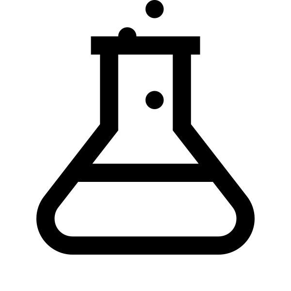 Flask Solid Vector