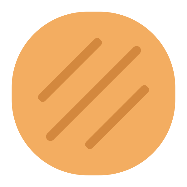 Flatbread Flat Vector