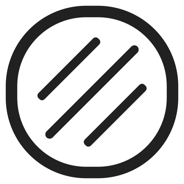 Flatbread High Contrast Vector