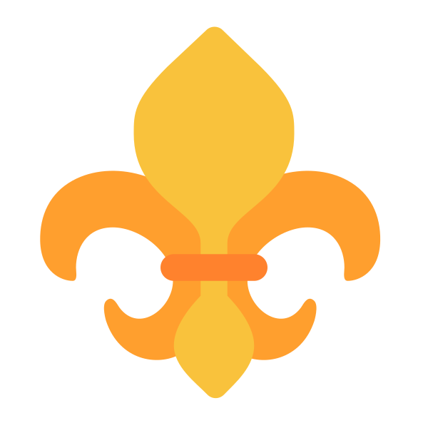 Fleur De Lis Flat Vector