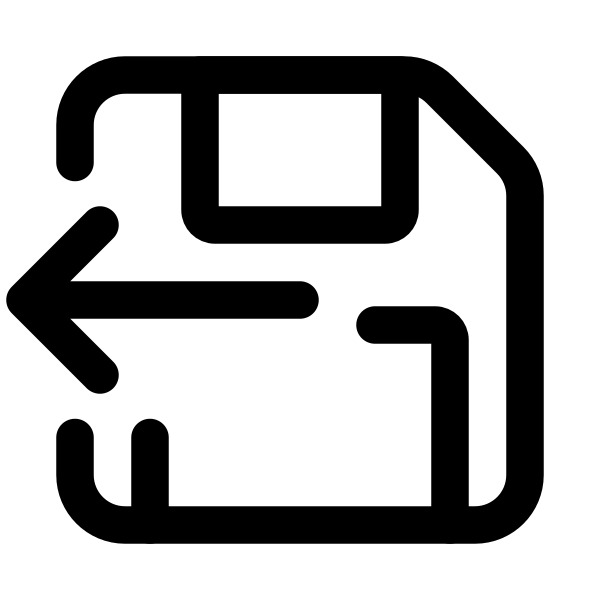Floppy Disk Arrow Out