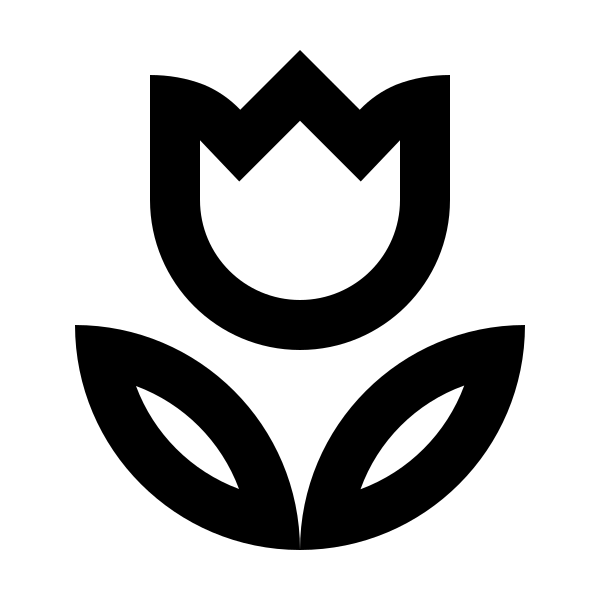 Flower Tulip Outline