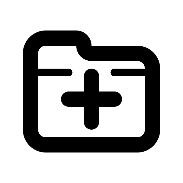 Folder Add Vector