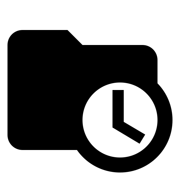 Folder Clock