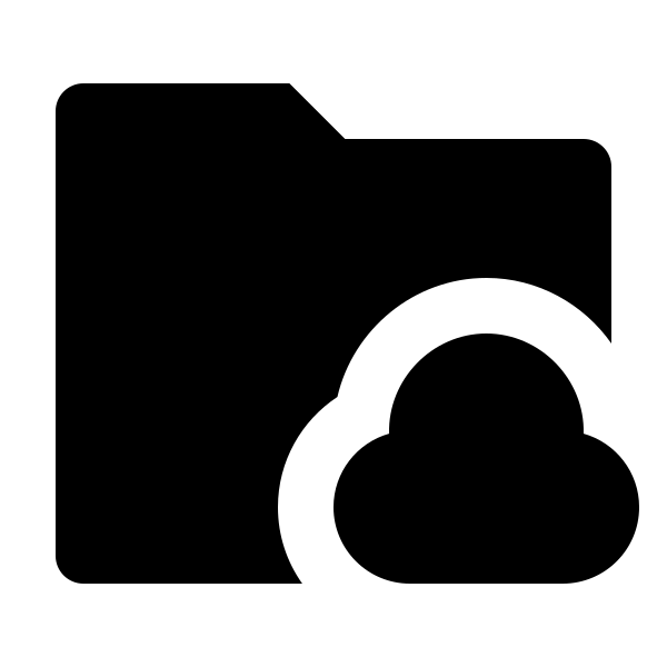 Folder Cloud Fill
