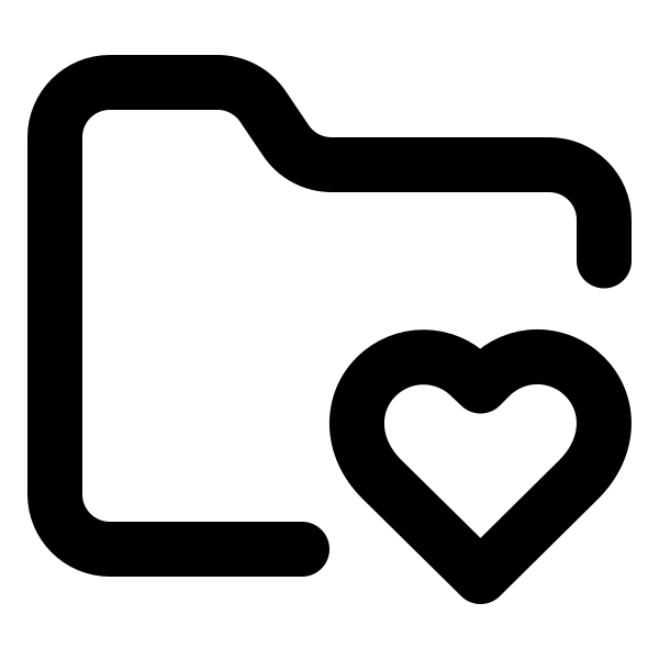 Folder Heart