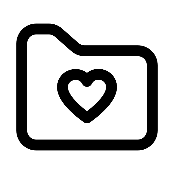 Folder Heart