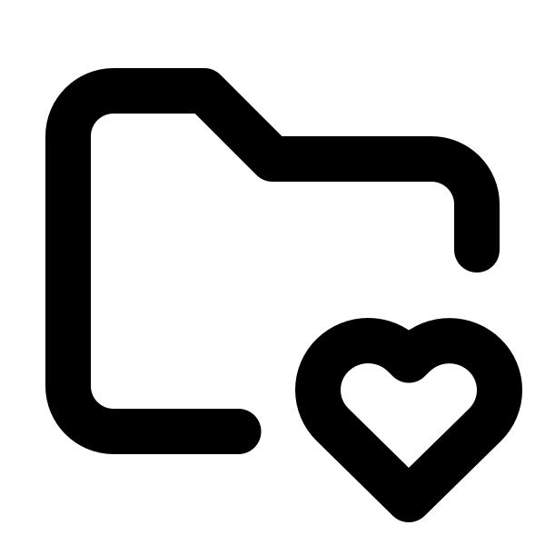 Folder Heart