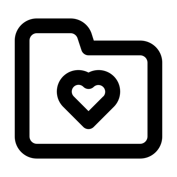 Folder Heart