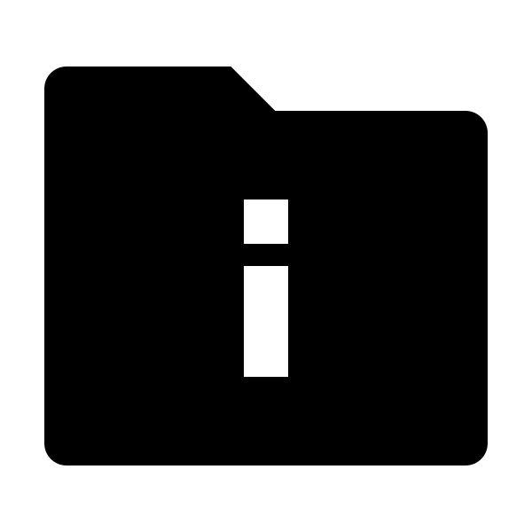 Folder Info Fill