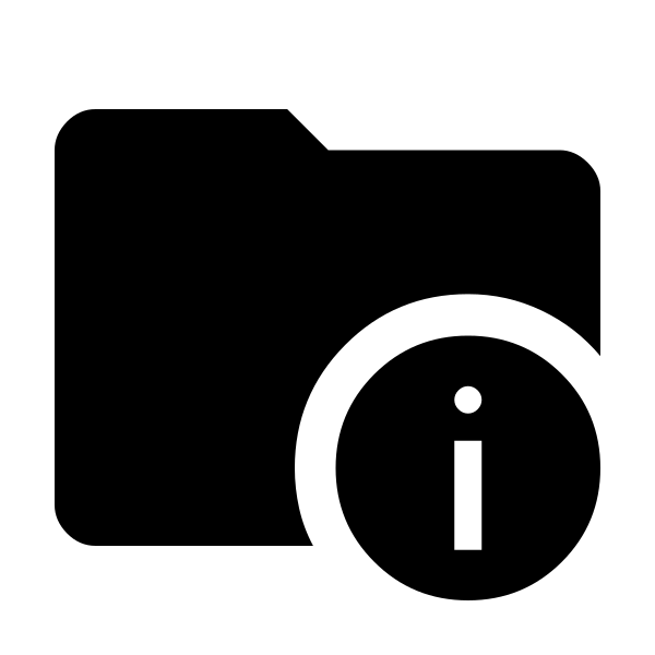 Folder Info Fill