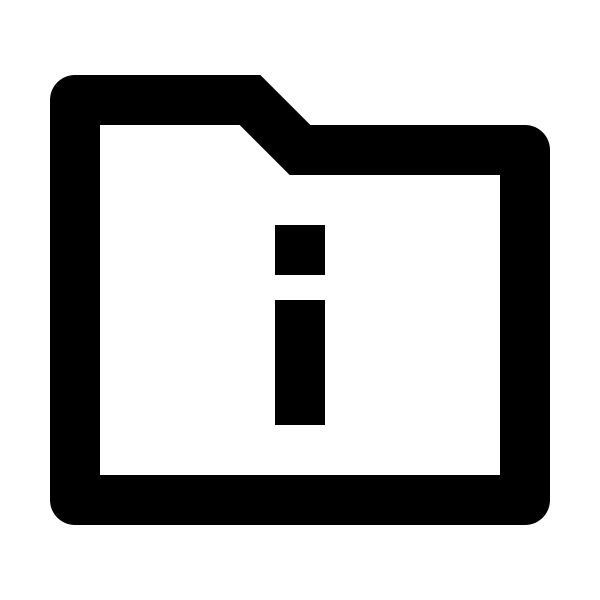 Folder Info Line