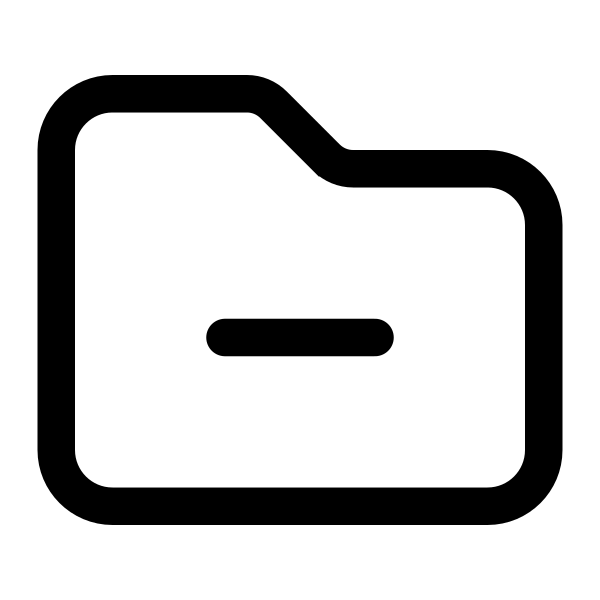 Folder Minus