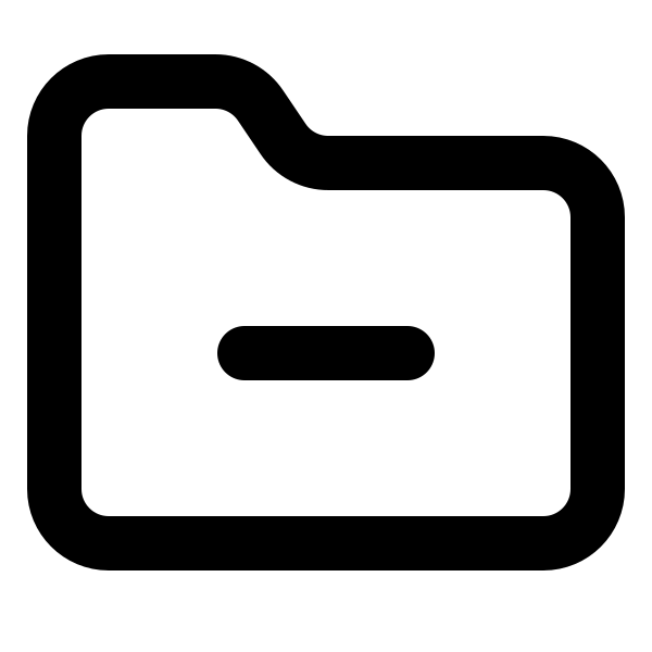 Folder Minus