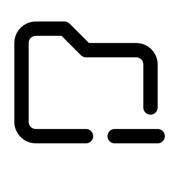 Folder Minus