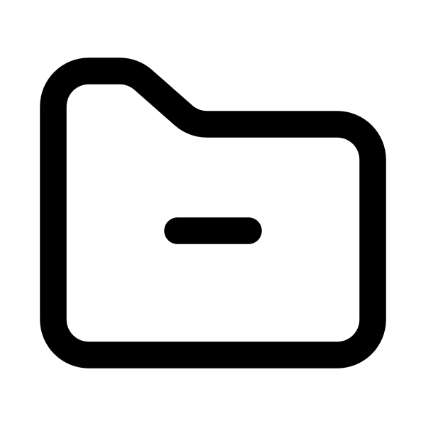 Folder Minus