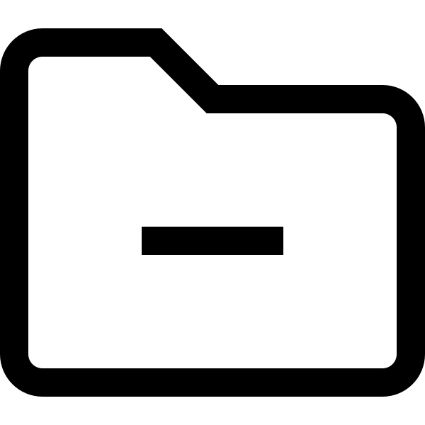 Folder Minus