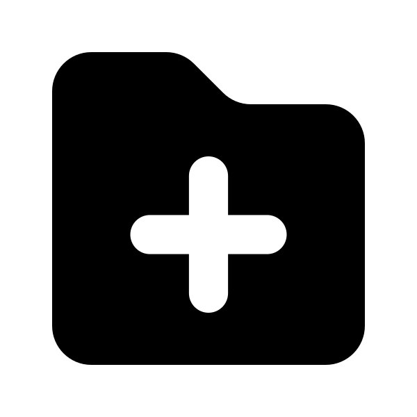 Folder Plus Vector