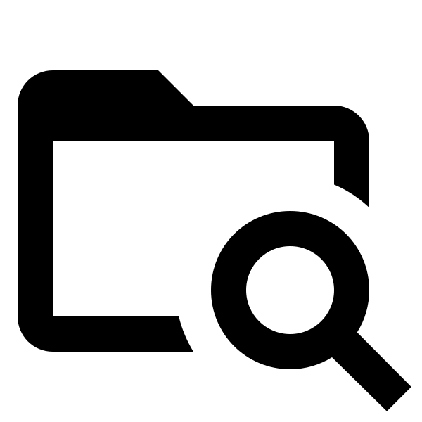 Folder Search Outline