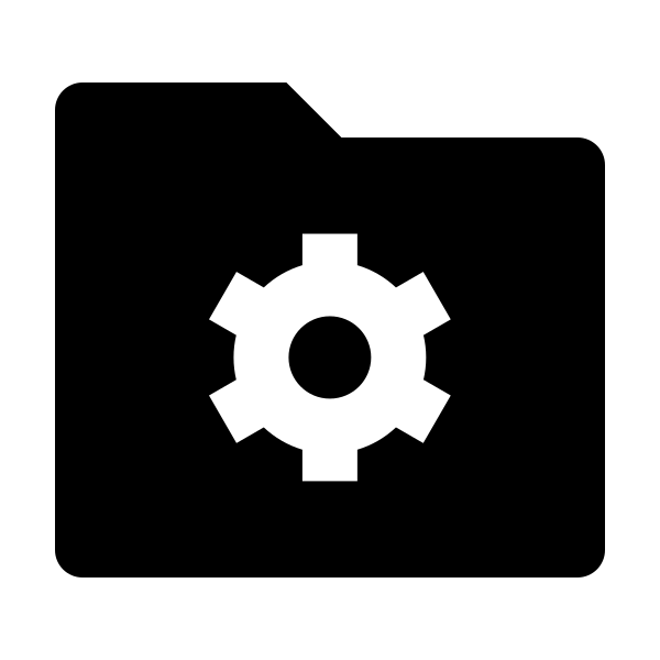 Folder Settings Fill