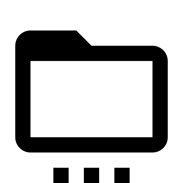 Folder Settings Outline
