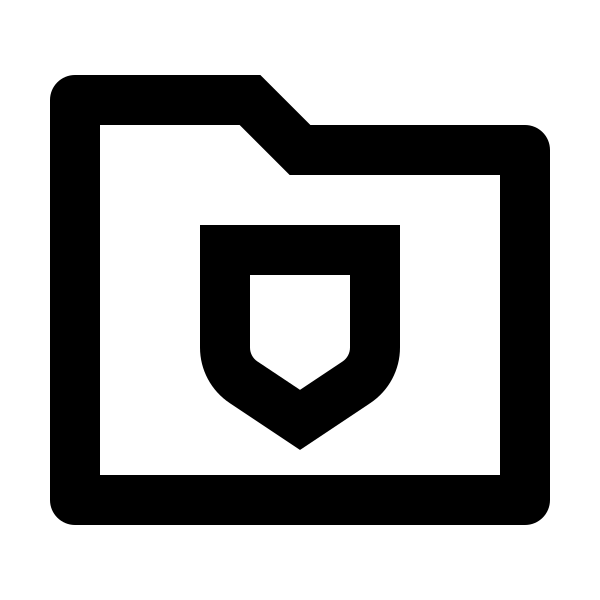 Folder Shield Line