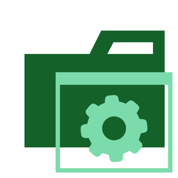 Folder Type App Vector