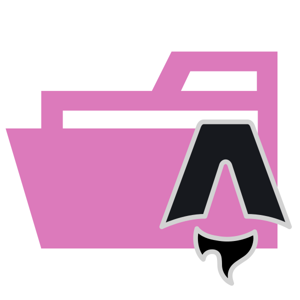 Folder Type Astro Opened