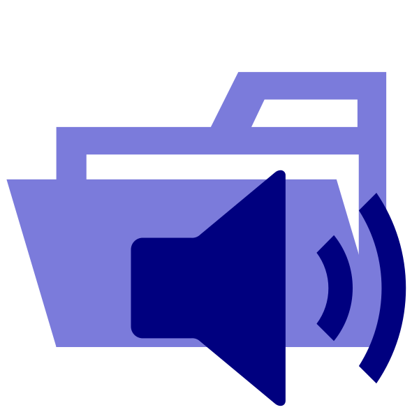 Folder Type Audio Opened