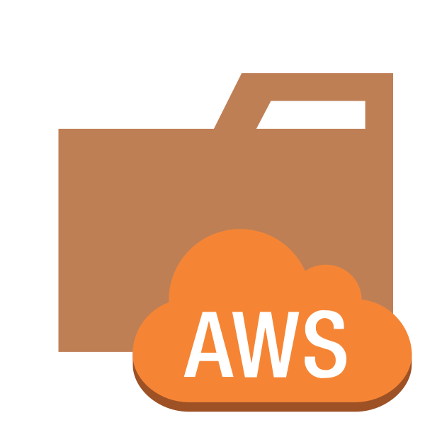 Folder Type Aws Vector