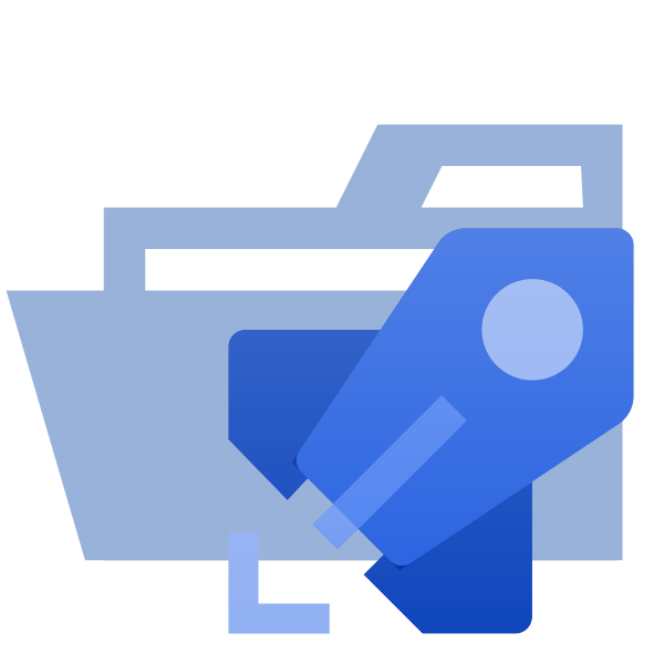 Folder Type Azurepipelines Opened Vector