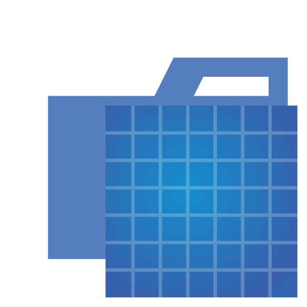 Folder Type Blueprint Vector