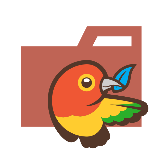 Folder Type Bower Vector