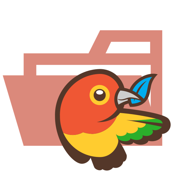 Folder Type Bower Opened