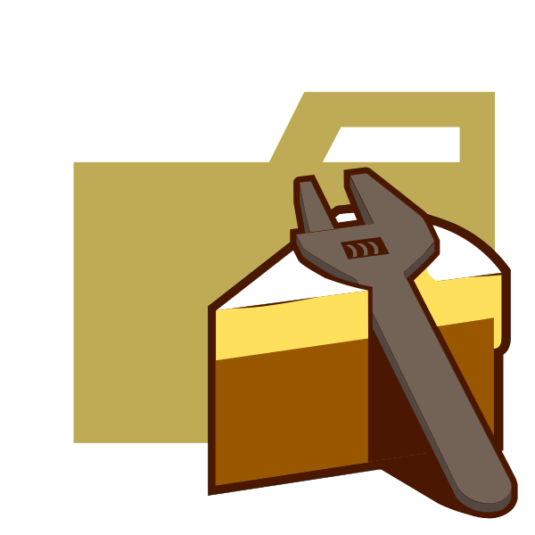 Folder Type Cake