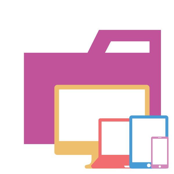 Folder Type Client Vector
