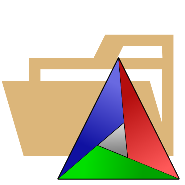 Folder Type Cmake Opened Vector