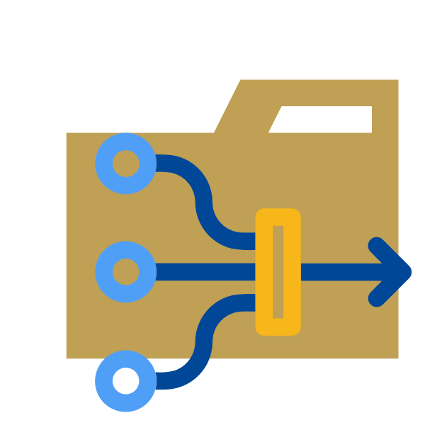 Folder Type Controller Vector