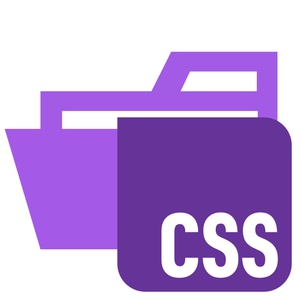Folder Type Css Opened Vector