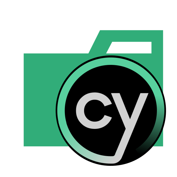 Folder Type Cypress Vector