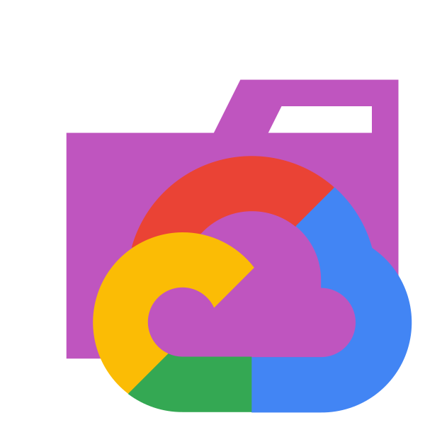 Folder Type Gcp Vector