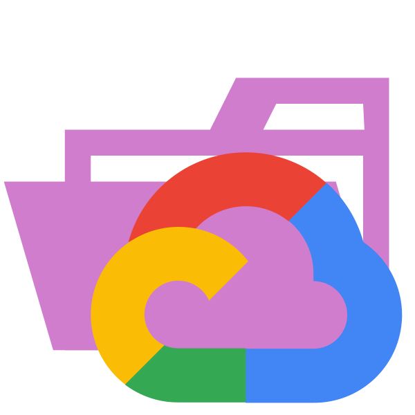 Folder Type Gcp Opened Vector